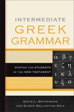 intermediate greek grammar book cover image
