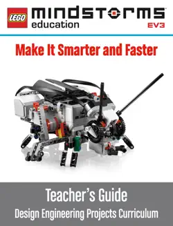 lego mindstorms ev3 make it smarter and faster teacher's guide book cover image