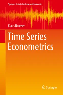 time series econometrics book cover image