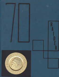 1970 yearbook book cover image