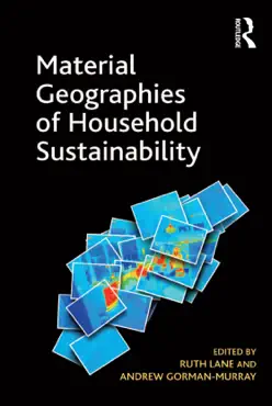 material geographies of household sustainability book cover image