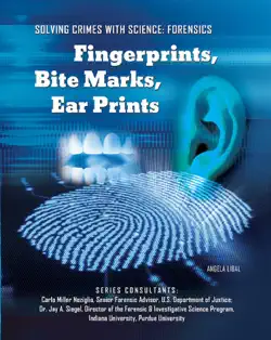 fingerprints, bite marks, ear prints book cover image