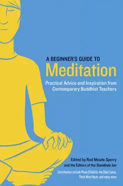 a beginner's guide to meditation book cover image