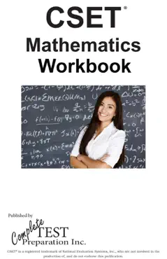 cset math ctc workbook book cover image
