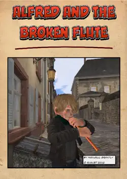 alfred and the broken flute imagen de la portada del libro