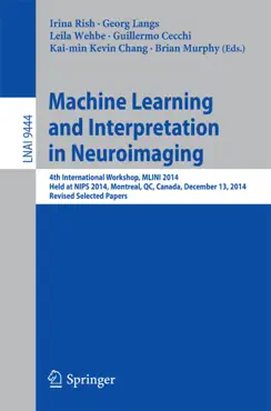 machine learning and interpretation in neuroimaging book cover image