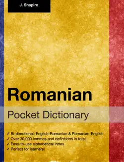 romanian pocket dictionary book cover image