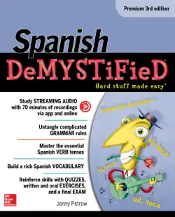 spanish demystified, premium 3rd edition book cover image