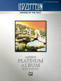led zeppelin - houses of the holy platinum bass guitar book cover image