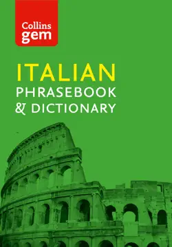 collins gem italian phrasebook and dictionary book cover image