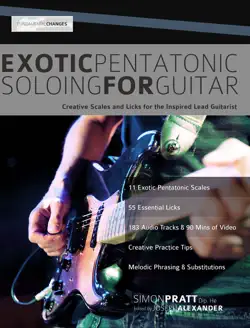 exotic pentatonic soloing for guitar book cover image