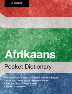 afrikaans pocket dictionary book cover image