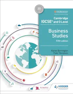 cambridge igcse and o level business studies 5th edition imagen de la portada del libro