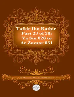 tafsir ibn kathir part 23 book cover image