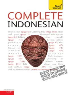 complete indonesian beginner to intermediate course book cover image