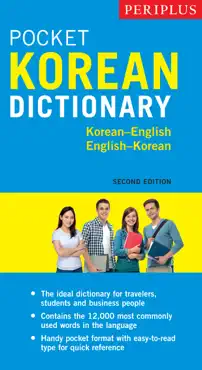 periplus pocket korean dictionary book cover image