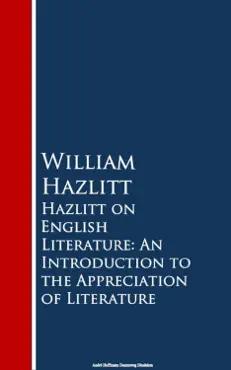 hazlitt on english literature book cover image