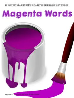 magenta high frequency words book cover image