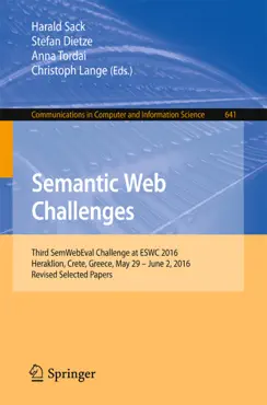 semantic web challenges book cover image