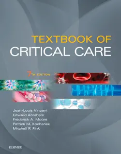 textbook of critical care e-book book cover image