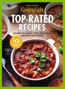 cooking light top rated recipes book cover image