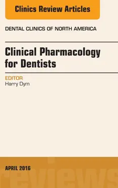 pharmacology for the dentist book cover image