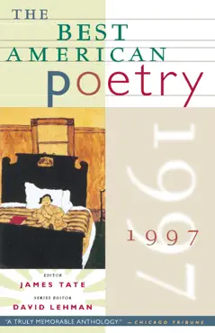 the best american poetry 1997 book cover image