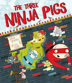 the three ninja pigs book cover image