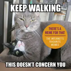 keep walking, this doesn’t concern you book cover image