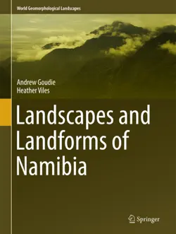 landscapes and landforms of namibia book cover image