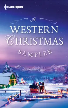 a western christmas sampler book cover image