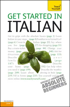 get started in beginner's italian: teach yourself book cover image