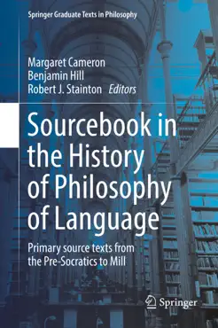 sourcebook in the history of philosophy of language book cover image