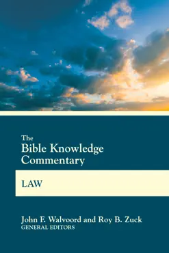 the bible knowledge commentary law book cover image