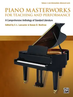 piano masterworks for teaching and performance, volume 2 book cover image