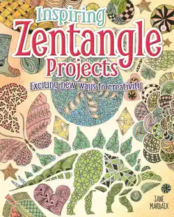 inspiring zentangle projects book cover image