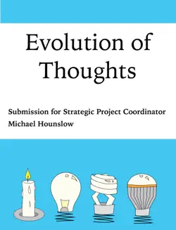 evolution of thoughts imagen de la portada del libro
