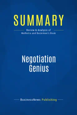 summary: negotiation genius book cover image