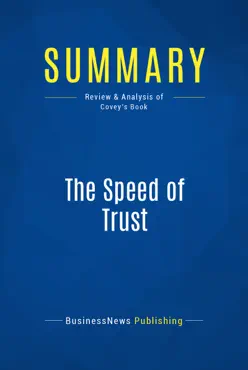summary: the speed of trust book cover image