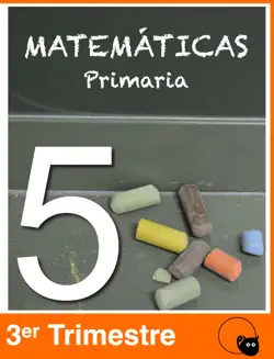 matemáticas 5º de primaria. tercer trimestre book cover image