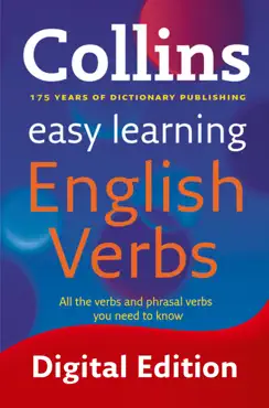 easy learning english verbs book cover image