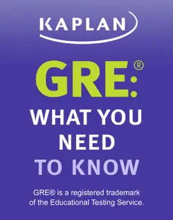 gre: what you need to know book cover image