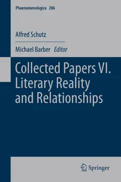 collected papers vi. literary reality and relationships book cover image