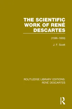 the scientific work of rené descartes imagen de la portada del libro