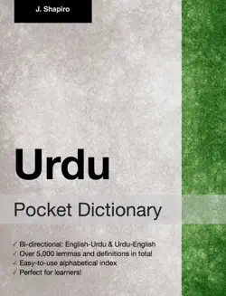 urdu pocket dictionary book cover image
