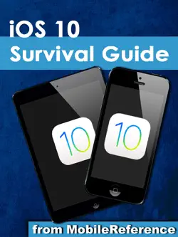 ios 10 survival guide book cover image