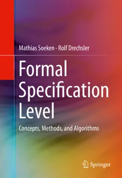 formal specification level book cover image