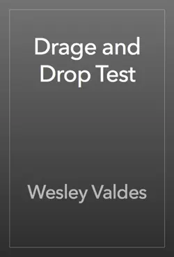drage and drop test book cover image