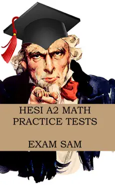 hesi a2 math practice tests book cover image