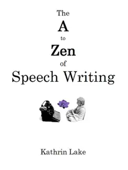 the a to zen of speech writing book cover image
